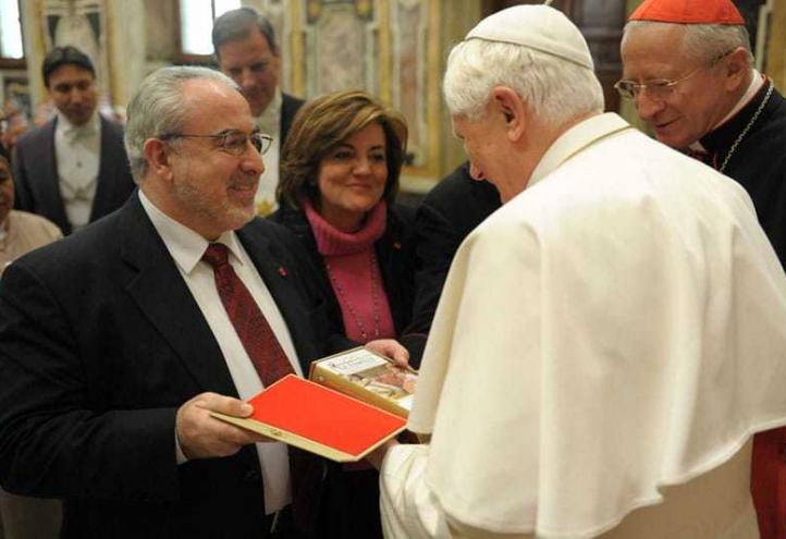 El Papa mantiene un encuentro con el Presidente de la UCAM