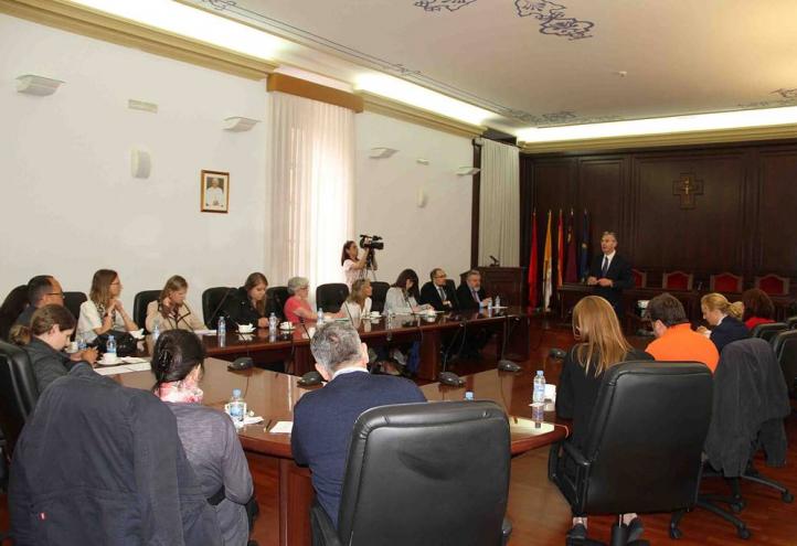 Doce universidades estadounidenses visitan la UCAM para conocer su modelo educativo