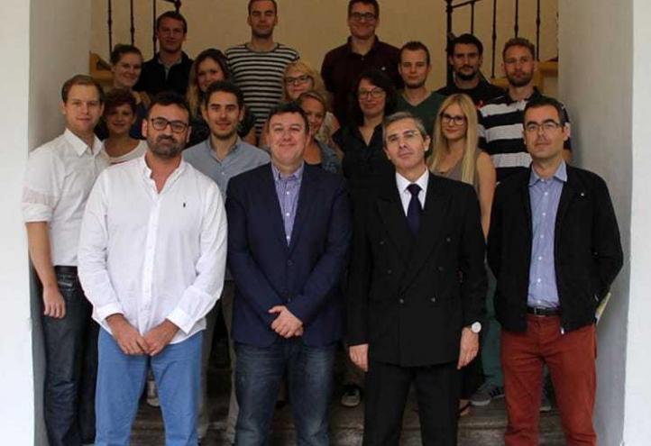 Estudiantes de la Escuela alemana FOM completan su formación en la UCAM