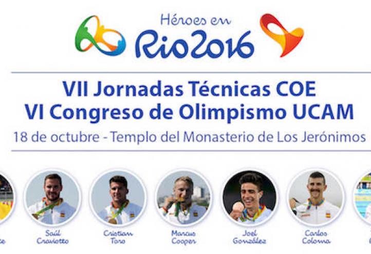 La UCAM se viste de olimpismo recibiendo a siete de los medallistas de Río 16