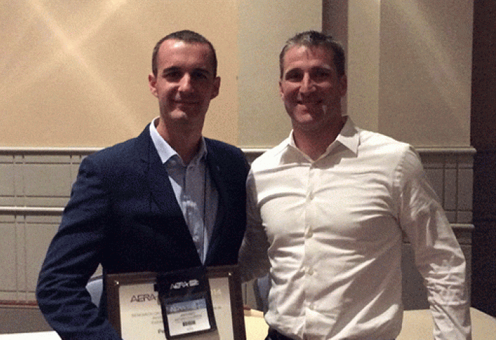 El profesor de la UCAM Antonio Calderón recibe un premio en Filadelfia