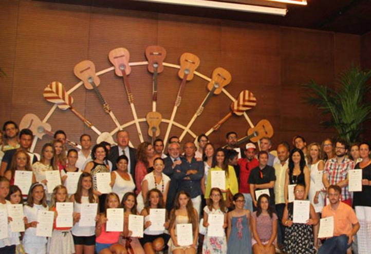 Estrella Morente participa en la clausura del curso de la Escuela de Arte Flamenco