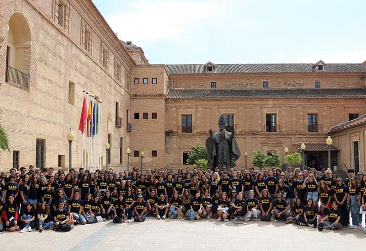 La UCAM da la bienvenida a 300 alumnos internacionales de intercambio