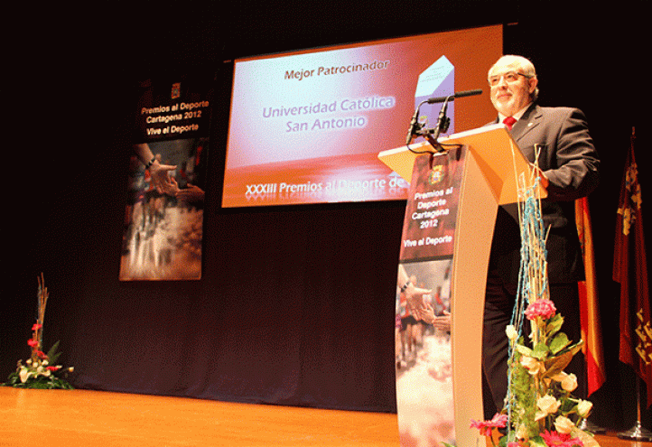 La UCAM, premiada en la Gala del Deporte de Cartagena