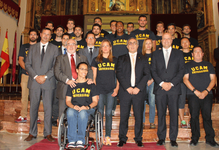 La UCAM vive su fiesta deportiva con sabor olímpico