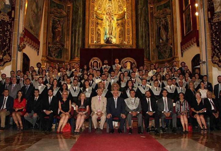 Graduación de la IV Promoción de los grados en Comunicación Audiovisual, Periodismo y Publicidad y Relaciones Públicas de la UCAM 