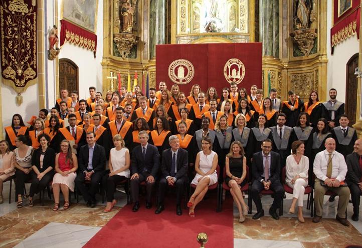 La UCAM celebra la graduación de cuatro de sus másteres impartidos íntegramente en inglés