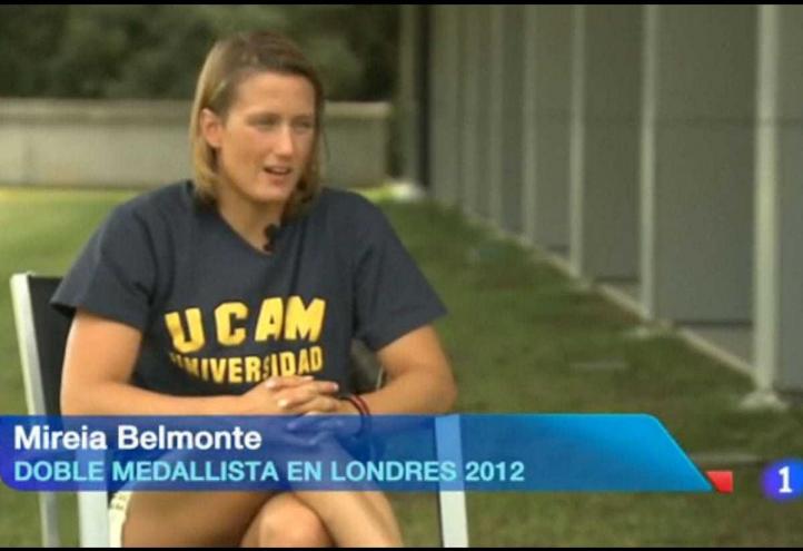 Mireia Belmonte: &quot;Los estudiantes de la UCAM tienen el deporte al alcance de la mano&quot;