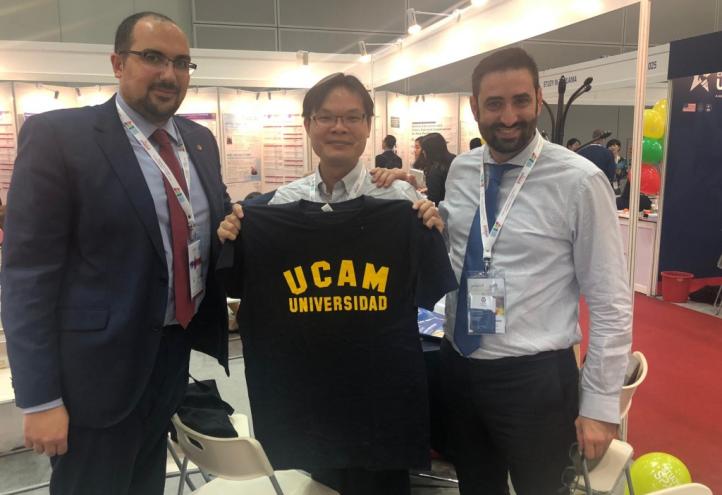 La UCAM representa a España en el pabellón ‘Study in Spain’ en APAIE