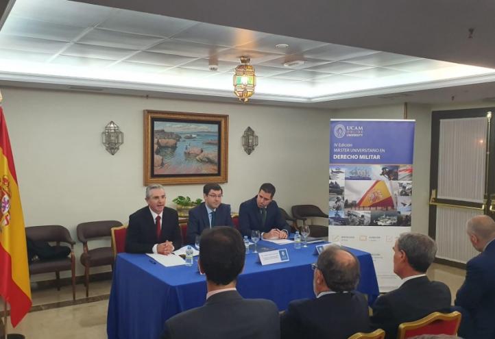 El Máster en Derecho Militar de la UCAM inicia su IV edición