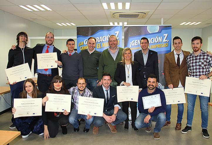 La UCAM cierra Generación Z con 30 iniciativas de negocio de jóvenes desempleados