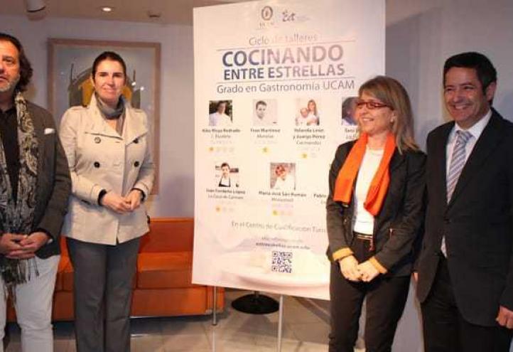 La UCAM y el CCT reunirán a varios de los mejores chefs de España