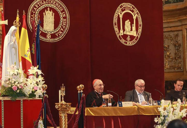 Cardenal Rouco Varela: “Es alentador que una universidad analice la vida de la Virgen”