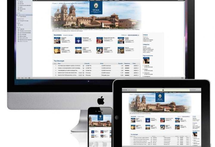 Los alumnos de la UCAM dispondrán de contenido formativo en iTunes U