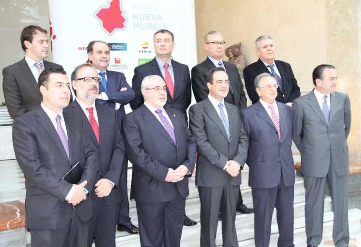 José Bono, participa en el IV almuerzo-coloquio del Foro Nueva Murcia