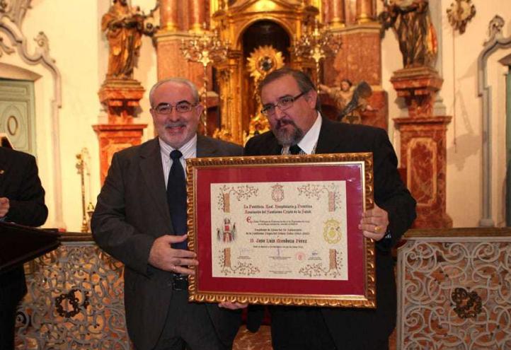 José Luis Mendoza, presidente de Honor de la Stma Virgen del Primer Dolor
