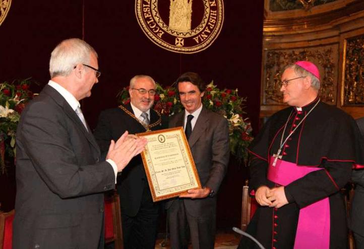 José María Aznar inaugura el curso  2009-2010 en la UCAM