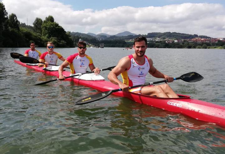 Los palistas de la UCAM lideran a la armada española en el Campeonato del Mundo de piragüismo 