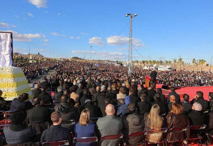 40 mil personas asisten al encuentro vocacional celebrado en Murcia con Kiko Argüello