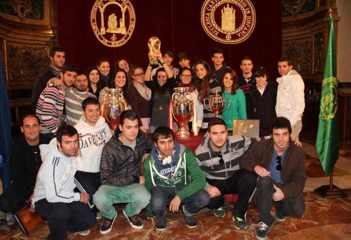 Campeones de Europa y del Mundo por un día