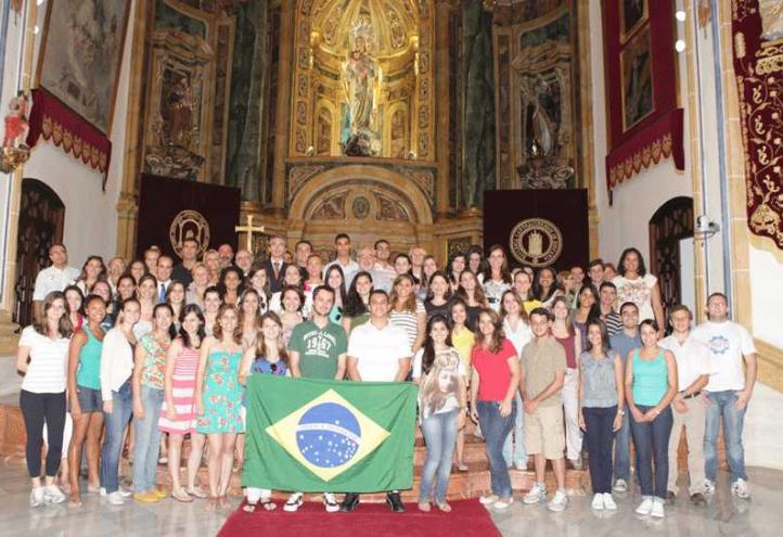 La UCAM acoge a casi un centenar de alumnos brasileños