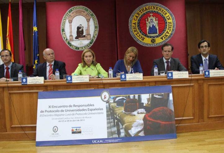 La UCAM acoge el XI Encuentro de Responsables de Protocolo de Universidades Españolas