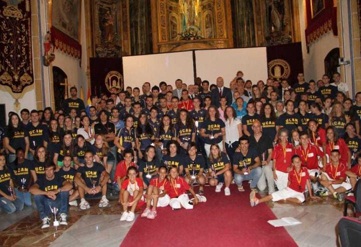 La UCAM, campeona absoluta de España Universitaria en Deportes