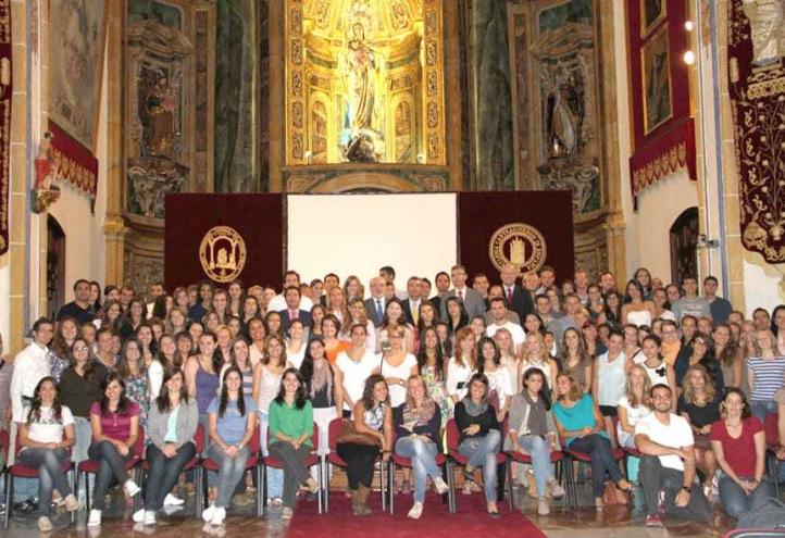 La UCAM celebra un acto de bienvenida para sus estudiantes ERASMUS