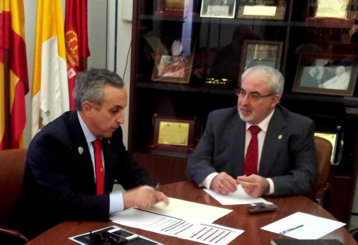 La UCAM crea dos cátedras con el COE y el Atlético de Madrid