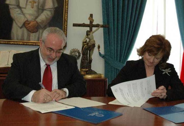 La UCAM firma un convenio con la Asociación Española de Prensa Deportiva