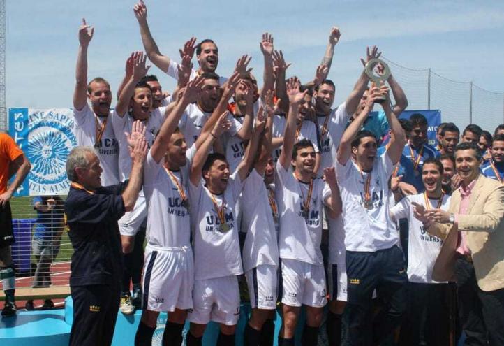 La UCAM gana el Campeonato de España Universitario de Fútbol