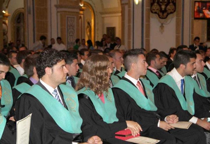 La UCAM gradúa a la XI promoción de Licenciados en CAFD