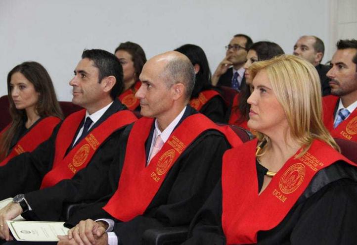Graduación de la primera promoción de estudiantes del Máster en Prevención de Riesgos Laborales de la Universidad