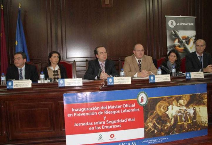 La UCAM inaugura el Máster Oficial en Prevención de Riesgos Laborales