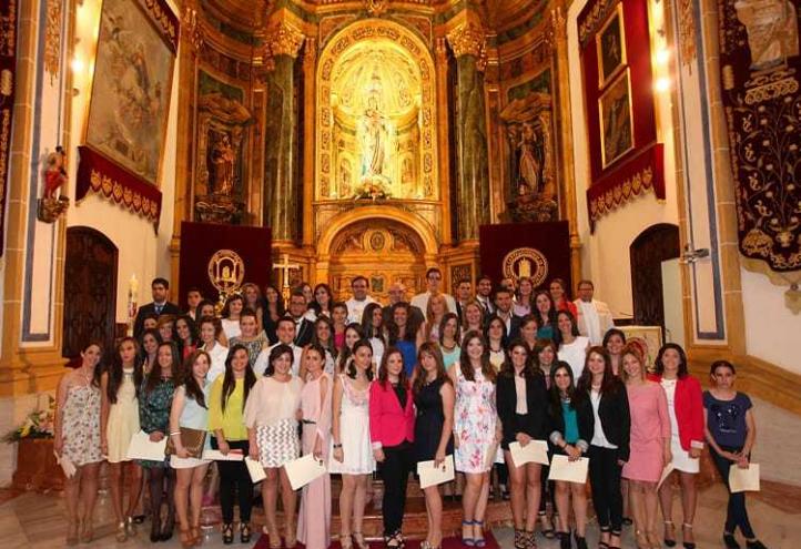 53 alumnos de la UCAM reciben el Sacramento de la Confirmación