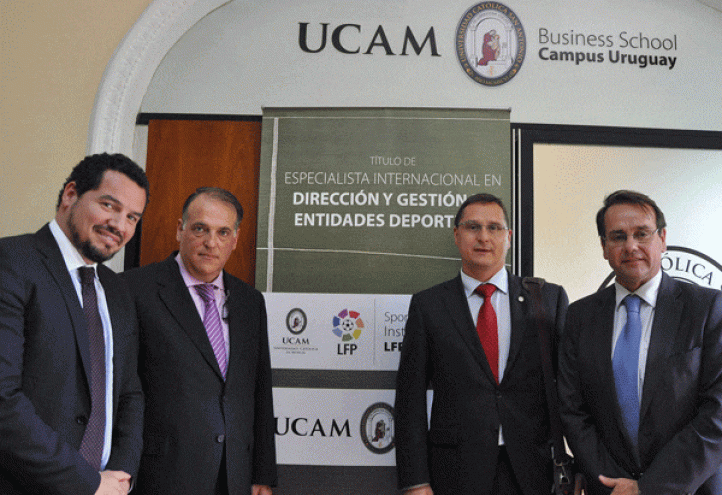El Sports Management Institute LFP-UCAM ya es una realidad en Uruguay