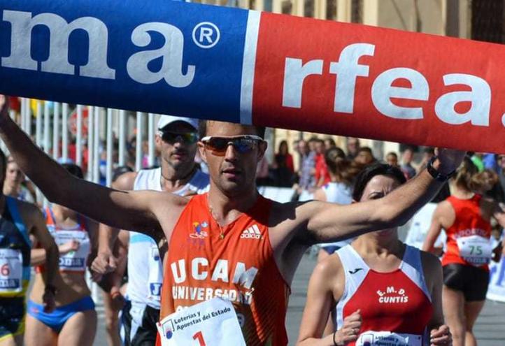 Éxito de los atletas UCAM en el Campeonato de España de marcha