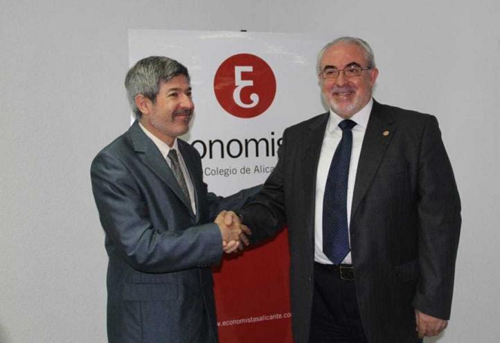 Los estudiantes de la UCAM podrán hacer prácticas en el Colegio de Economistas de Alicante