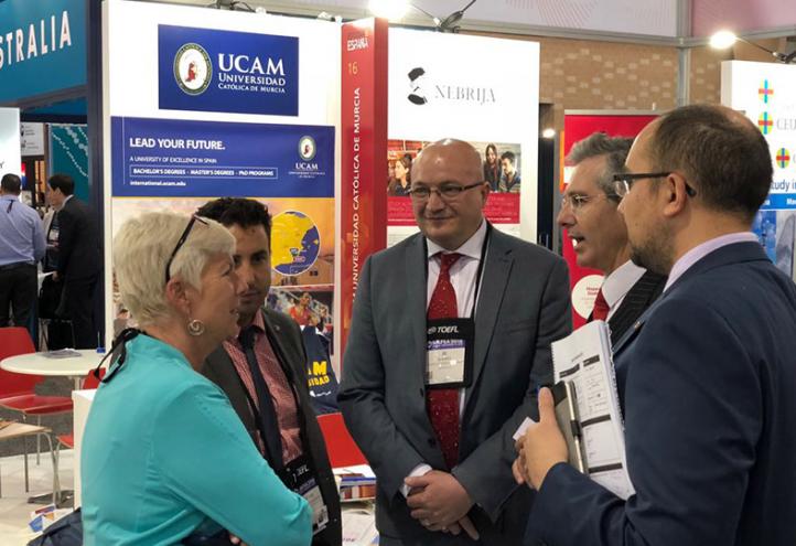 La UCAM participa en NAFSA, la cita anual de universidades más importante del mundo