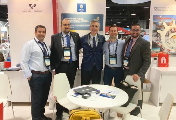La UCAM participa en NAFSA, la feria de universidades más importante del mundo