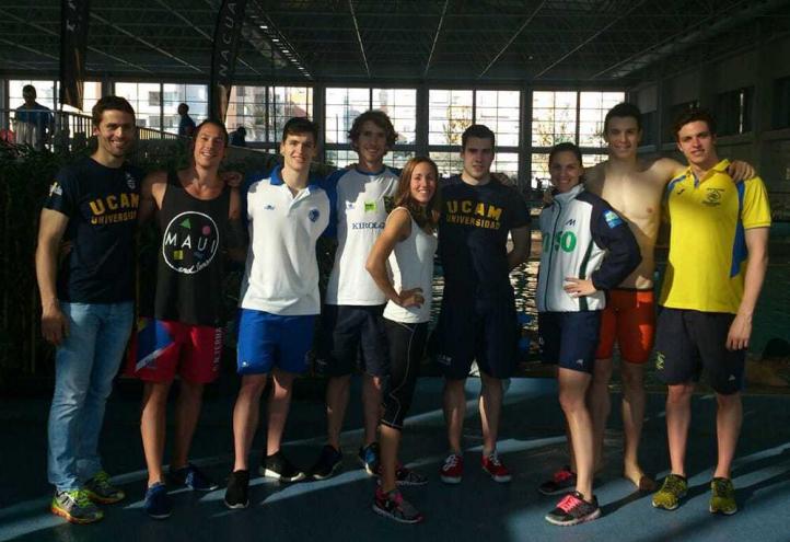 Ocho nadadores UCAM clasificados para el Campeonato del Mundo de Kazán