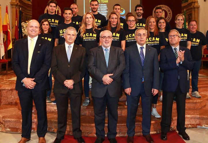 La UCAM celebra una temporada histórica con el punto de mira en Río 16