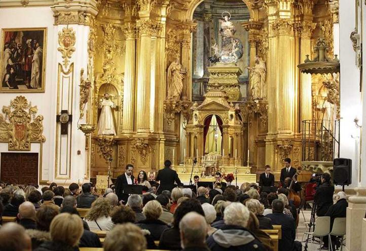 La Orquesta  Sinfónica de la UCAM deleita al público con sus conciertos navideños