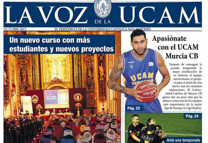 Ya disponible La Voz de la UCAM del mes de octubre