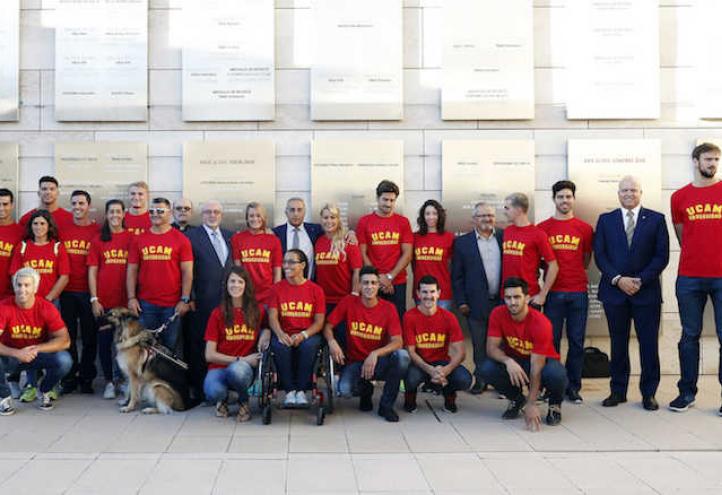 La familia del proyecto UCAM-COE celebra los éxitos de Río 16 y afronta un nuevo curso académico