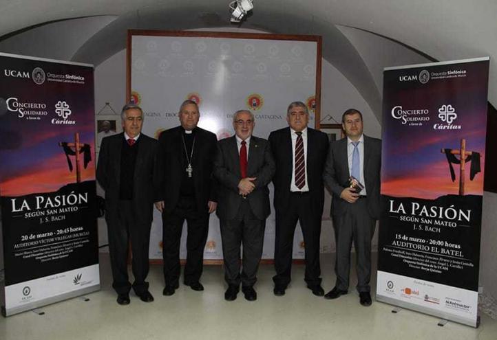 La Orquesta Sinfónica interpretará la Pasión según San Mateo a beneficio de Cáritas