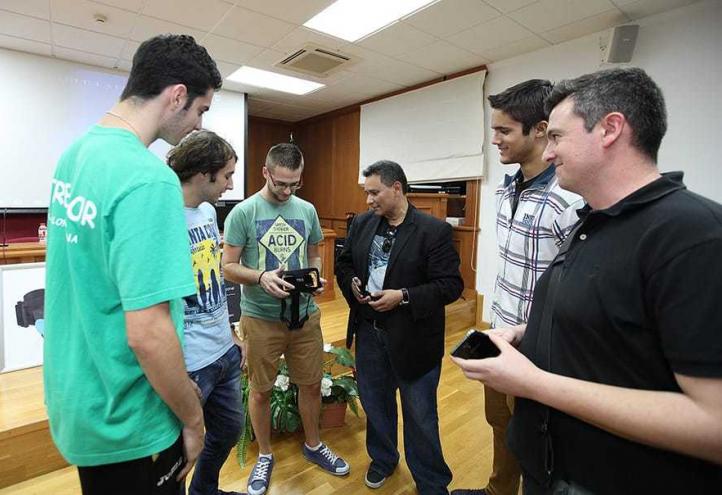 Primera presentación en Europa del casco de realidad virtual portátil