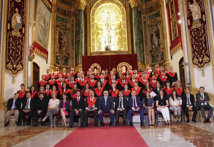 Graduación de la IV Promoción del Grado en Derecho y II del Máster de Acceso a la Abogacía de la UCAM