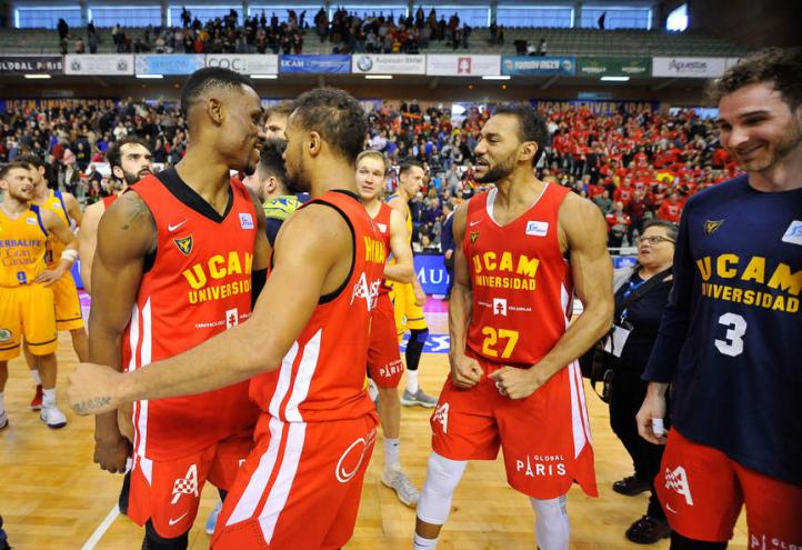 El UCAM Murcia CB vence al Granca y sueña con la Copa