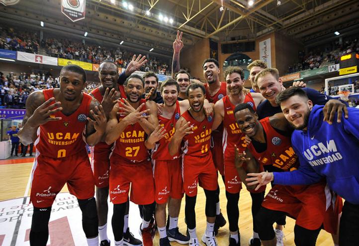 El UCAM Murcia CB entra en la Final Four de la Basketball Champions League